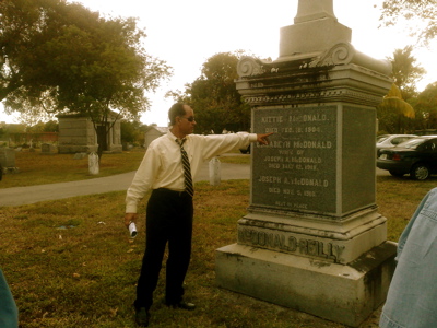 dr george at miami cemetery