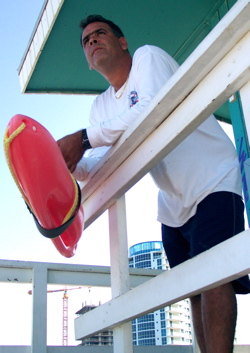 hot miami beach lifeguard