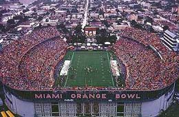 ORANGE BOWL in Miami, FL