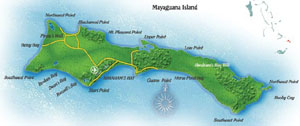 Visite  Isla Mayaguana Puerto de Ingreso en las Bahamas