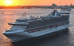 Princess Cruises aboard the Caribbean Princess