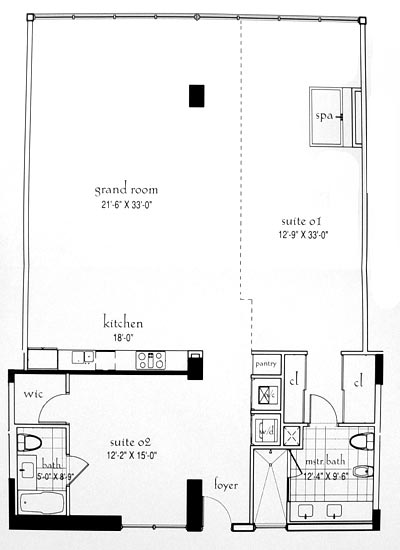 Loft 3 Floor Plan