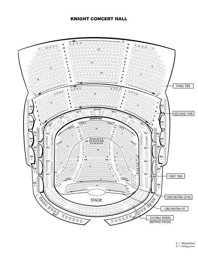 Ziff Ballet Opera House Seating Chart